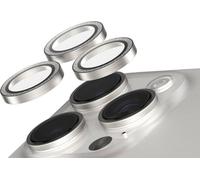 Verre de la caméra pour Apple iPhone 16 Pro / 16 Pro Max, Safe by PanzerGlass Camera Lens Protector Glitter Silver