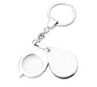 Verre De Longer À Main-d'œuvre 30x Œil Pliable Loupe Pour Inspection Bijoux Timbres De Poche Porte-clés Pour Bijoux