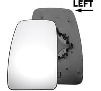 Verre De Miroir De Rétroviseur Arrière Gauche Partie Supérieure De Remplacement Avec Plaque De Support Convexe Non Chauffé Verre Blanc pour Vauxhall pour Opel Movano 2010-2021