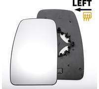 Verre De Miroir De Rétroviseur Arrière Gauche Partie Supérieure De Remplacement Avec Plaque De Support Convexe Chauffée En Verre Blanc pour Vauxhall pour Opel Movano 2010-2021
