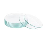 Verre de Montre Borosilicaté Laboratoire Lot 10 Couvercle-100mm | Ensemble Verres de Montre Bord Rodé Multi Taille Évaporation Laboratoire École
