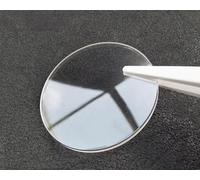 Verre de montre plat de 1,2 mm d'épaisseur - Diamètres disponibles de 25 mm à 36,5 mm, anti-rayures et résistant à l'usure(33.5mm)
