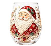 Verre de Noël décoratif transparent