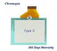 Verre de panneau d'écran tactile pour Omron NT31 NT31C-ST141-EKV1 NT31C-ST141-EV1 NT31C-ST141-EV2 NT31C-ST141-V2 avec superposition avant Type C Screen