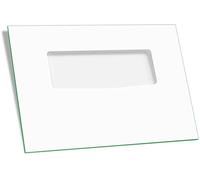 Verre de porte de four WP9762476 amélioré compatible avec la porte extérieure de four Whirlpool Amana - Panneau de porte en verre pour four électrique SF325PEG SF377PEG SF385PEG 74,9 x 50,8 cm - Blanc