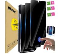 Verre de protection - AILIKA - Samsung S24 ULTRA - Anti-regard 30° - 3 pièces - Verre trempé