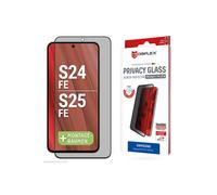 Verre de protection de confidentialité - Displex - Samsung Galaxy S25 FE/S24 FE - Filtre de confidentialité