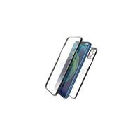 Verre de Protection d'écran et Coque pour iPhone 13 Pro 360° Ultrafine Noir transparent