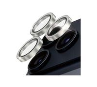 Verre de Protection Objectif Camera pour iPhone 17 Pro et 17 Pro Max Glitter Argent