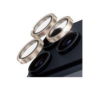 PanzerGlass PanzerGlass Protection Caméra Hoops Optic Rings iPhone 17 Pro / 17 Pro Max Or Pailleté Transparent