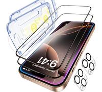 Verre de protection pour iPhone 16 Pro Max Protection de la caméra 2 pièces