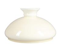 Verre de rechange pour lampe à pétrole - En verre opale - Diamètre : 300 mm - Beige
