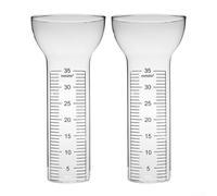 Verre de rechange pour pluviomètre, mesure précise, résistant aux intempéries et