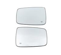 Verre de Recul Miroir Compatible Avec Dodge Pour Ram 1500 2500 2009-2019 Rétroviseur Gauche Droit Chauffant Pièces Extérieures Latérales Transparentes Pour Aile(1 Pair)
