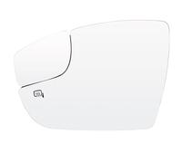 Verre de Recul Miroir Compatible Avec Ford POUR Focus 2012 2013 2014 CM5Z17K707F CP9Z17K707A Rétroviseurs Latéraux Gauche Et Droit(Light)
