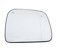 Verre de Recul Miroir Compatible Avec Jeep Pour Grand Pour Cherokee 2011-2021 68082635AA, Verre De Porte Avec Angles Morts Et Rétroviseurs Chauffants Rétroviseur Latéral De Voiture(1pc Left)