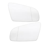 Verre De Recul Miroir Pour A3 Pour S3 Pour A4 Pour S4 Pour A6 Pour S6 Rétroviseur Latéral Droit Gauche Chauffant Grand Angle 8E0857536E(Pair White)
