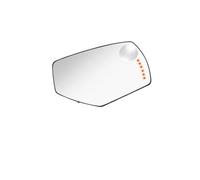 Verre de remplacement Compatible Avec Chevrolet Pour Silverado 1500 2015 2016 2017 Rétroviseur Extérieur Chauffant Clignotant Intégré(Right Passenger)