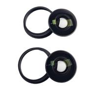 Verre de Remplacement Compatible avec Insta360 X3 for caméra d'action, pièces de Rechange et de réparation(2Pcs Lens and Base)