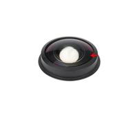 Verre de Remplacement for Objectif de caméra d'action Insta360 X4 et Anneau métallique de réparation(with Coil)