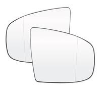 Verre De Reprise Vision Compatible Avec Bmw Pour E71 E72 2008 - 2014, Aile De Porte Latérale Gauche Droite Verre Chauffant Lentille Convexe À 4 Broches Extérieur Automobile