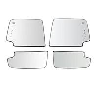 Verre De Rétroviseur Chauffant Pour Chevrolet Pour Silverado 1500 2014 2015 2016 2017 2500 HD 3500 HD HGMGFYCX(Big Small set)
