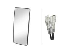 Verre de rétroviseur côté conducteur + passager av. 9MX 562 841-002 HELLA