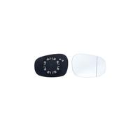 Verre de rétroviseur droit chauffant asphérique BMW Série 1 E81-E87-E82-E88 2011-2012 - 51167252894 / 7252894
