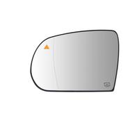 Verre De Rétroviseur Droit pour Jeep pour Cherokee 2014-23 pour Compass 1 Pièce De Rétroviseur Latéral Chauffant avec Surveillance des Angles Morts Pièce Rechange pour Voiture(Left Side LH)