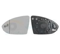 Verre de rétroviseur gauche asphérique 5775835 VAN WEZEL pour VW GOLF VII
