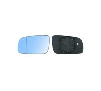 Verre de rétroviseur gauche bleu asphérique grand modèle Seat Leon 1 2000-2003 - 6N1857521E / 1J1857521 / 1J0857521