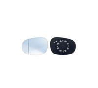 Verre de rétroviseur gauche bleu chauffant asphérique BMW Série 1 E81-E87-E82-E88 2011-2012 - 51167158901 / 7158901