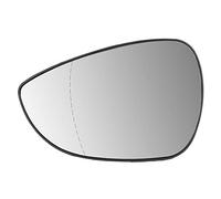 Verre de rétroviseur latéral, convient pour MK7/MK7.5 2009-2017 verre + matériau ABS miroir de secours d'aile de porte verre chauffé électrique(la gauche)