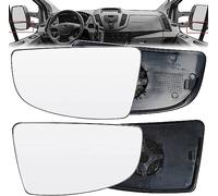 Verre de Rétroviseur pour Ford Transit, Rétroviseur Chauffant avec Plaque de Support, S'adapte Sur la Droite Ou la Gauche Du Véhicule,left-1pcs