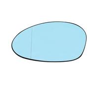 Verre de Rétroviseur Recul Miroir Miroir Chauffant Blanc Bleu Aile En Verre Côté Passager Pour BMW E81 E87 E82 E88 2004-2013 E46 E90 E93 2005-2010(Left Blue)