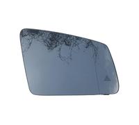 Verre de Rétroviseur Remplacement pour Benz C-Class W204 11-14/E-Class W212 09-15,Glace de Rétroviseur Chauffant Gauche Ou Droit avec Plaque D'appui Aide à L'angle Mort,Right