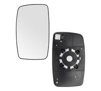 Verre de Rétroviseur Remplacement pour Citroen Jumpy/F-iat Scudo/Peugeot Expert 2007-2016, Rétroviseur Extérieur avec Fonction Chauffante, Verre simple Lente di Retromarcia(Gauche)