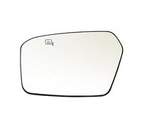 Verre de Rétroviseur Remplacement pour Mercury Milan 2006-2010,Glace de Rétroviseur Chauffant Gauche Ou Droit avec Plaque de Support,Left