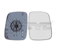 Verre de rétroviseur, rétroviseur extérieur TYC 337-0083-1