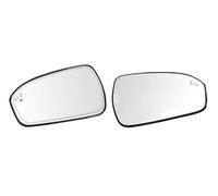 Verre de Rétroviseur Rétroviseur Latéral Chauffant En Verre Gauche Droite Avec Angle Mort Pour Ford Pour Fusion 2013 - 2021 Version Américaine Retroviseur Miroir Glace(A pair)