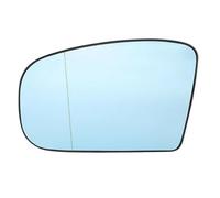 Verre de Rétroviseur Rétroviseur Latéral En Verre Lentille Blanche Et Bleue Pour Mercedes Pour Benz Classe S W220 1998 1999 2000 2001 2002 Retroviseur Miroir Glace(Bleu gauche)