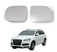 Verre de Rétroviseur Verre de Recul Miroir pour Audi Q7 2006-2009,2009-2014,2015-2023 4L0857535B 8R0857535E 4M0857536A, avec Plaque de Support Remplacement,left-1pcs-2009-2014