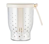 Verre De Stockage Pour Salade De Fruits,Conteneurs Réutilisables Hermétiques Étanches - Tasse à Secouer avec Couvercle et Fourchette pour Salade - Pour Bureau École Voyage Camping Randonnée Fête