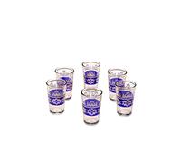 verre de thé marocain d'orient Marrakech bleu