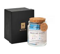 Verre de versets bibliques, cadeau chrétien avec 90 Écritures colorées pour la prière et l'espoir Coffret cadeau chrétien avec citations Accessoires bibliques pour la foi et l'inspiration (A)