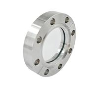 Verre de vue à bride sous vide poussé, fenêtre d'observation CF16 CF25 CF35 CF50 CF63 CF100, borosilicate, quartz(Borosilicate glass,CF50)