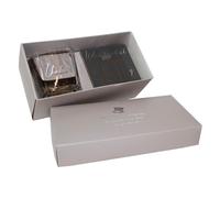 Verre de Whisky & dessous Set - Mariage Jour Emballé Thank You Cadeau - Placeur
