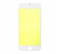 Verre d'écran pour iPhone 7 blanc LCD + cadre verre véritable film blindé protection d'écran