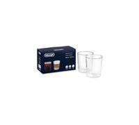 DeLonghi 2x Verres Verre Borosilicaté Double Mur Thermique 400ml Elegante