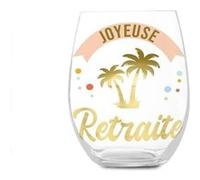 Verre départ à la retraite cadeau Joyeuse Retraite Multi G